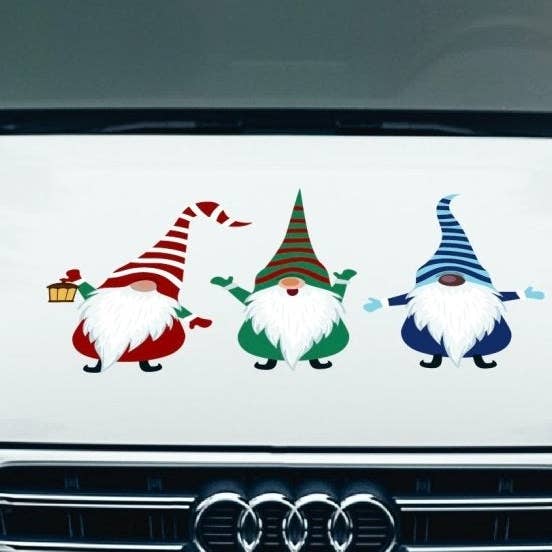 Gnomes de vacances pour la vente par Cover-Alls Decals