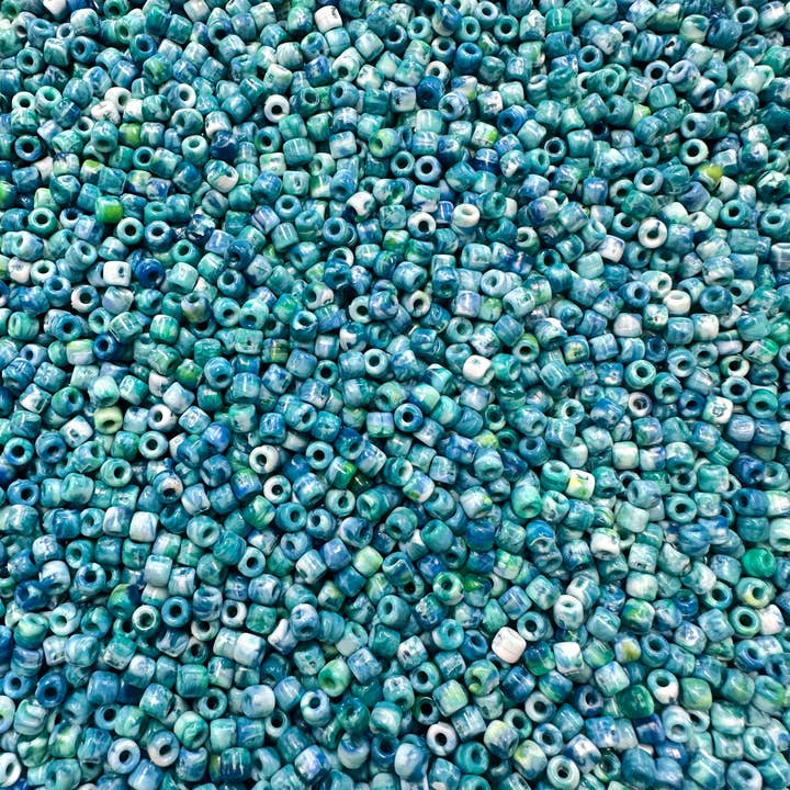 Recycled Ocean Plastic Beads: 4mm Jewellery Making Supplies for wholesale by Brothers Make