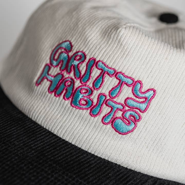 Boné de Veludo Cotelê Fresh Cord de 5 Painéis por atacado de Gritty Habits