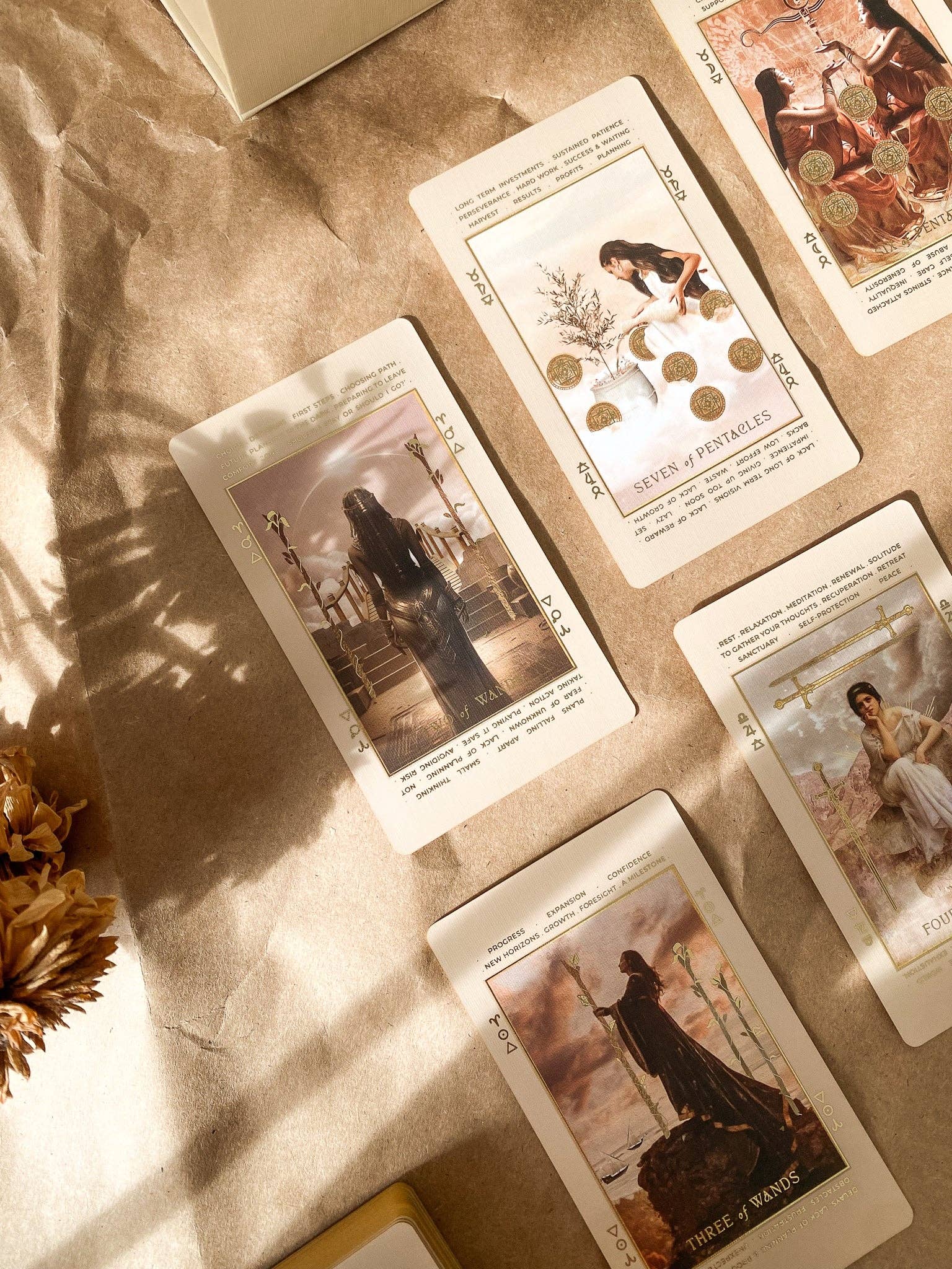 ST SOLEIL - Wholesale Tarot Cards - Lucid Dreams Beginners Tarot Deck ED IV, Beige21