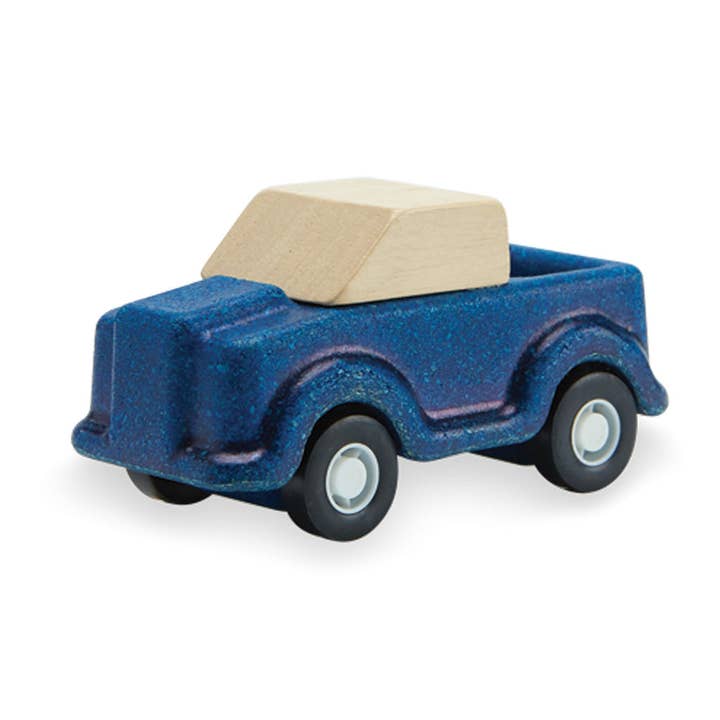 Blue Truck Wooden Vehicle PlanToys for wholesale by Little Concepts Distribution Ltd