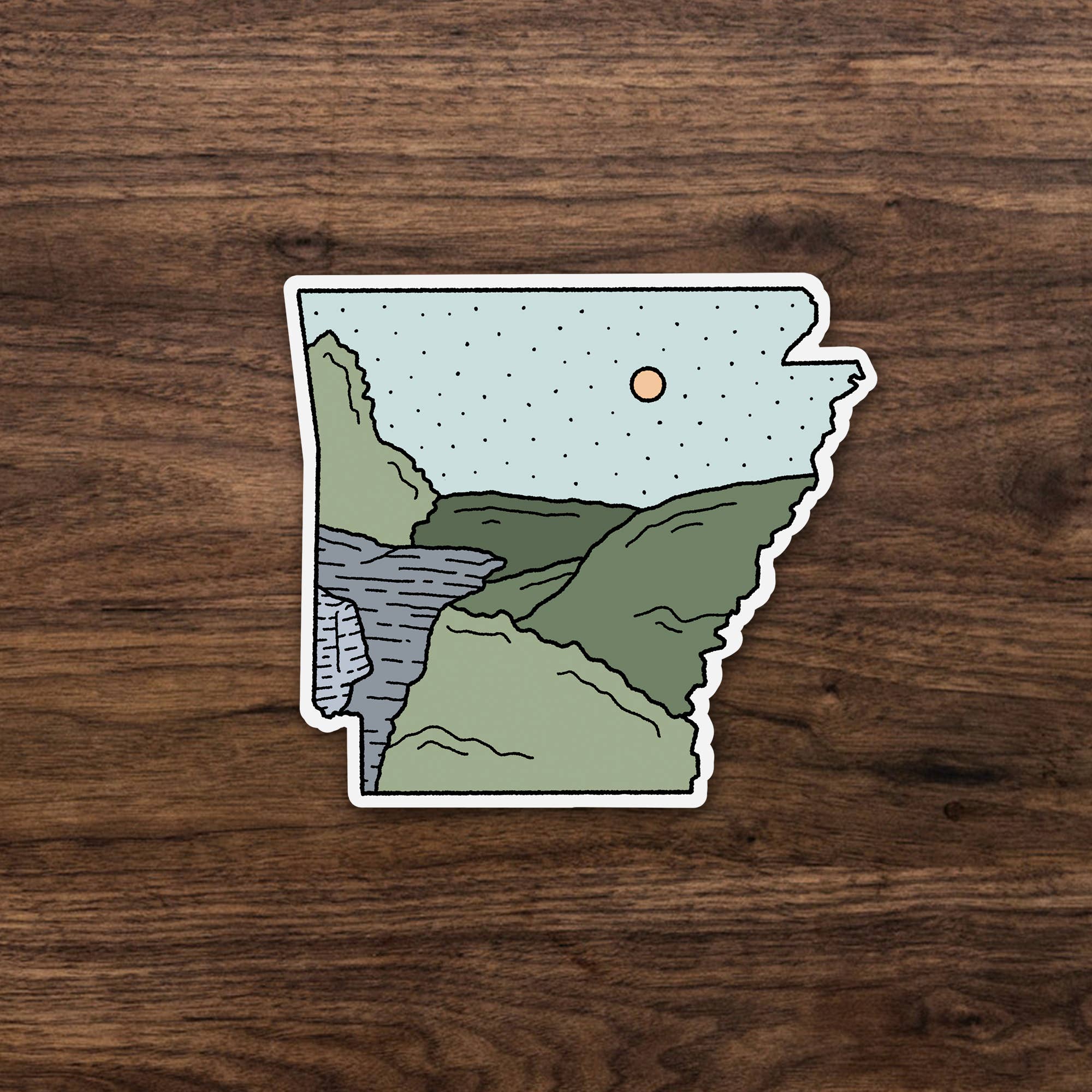 The XPLR More Collective - Wholesale Sticker - State Stickers (All 50 States available!)3