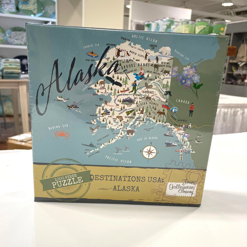 Galleyware - Wholesale Puzzle - Adult - Alaska 1000 Piece Jigsaw Puzzle1