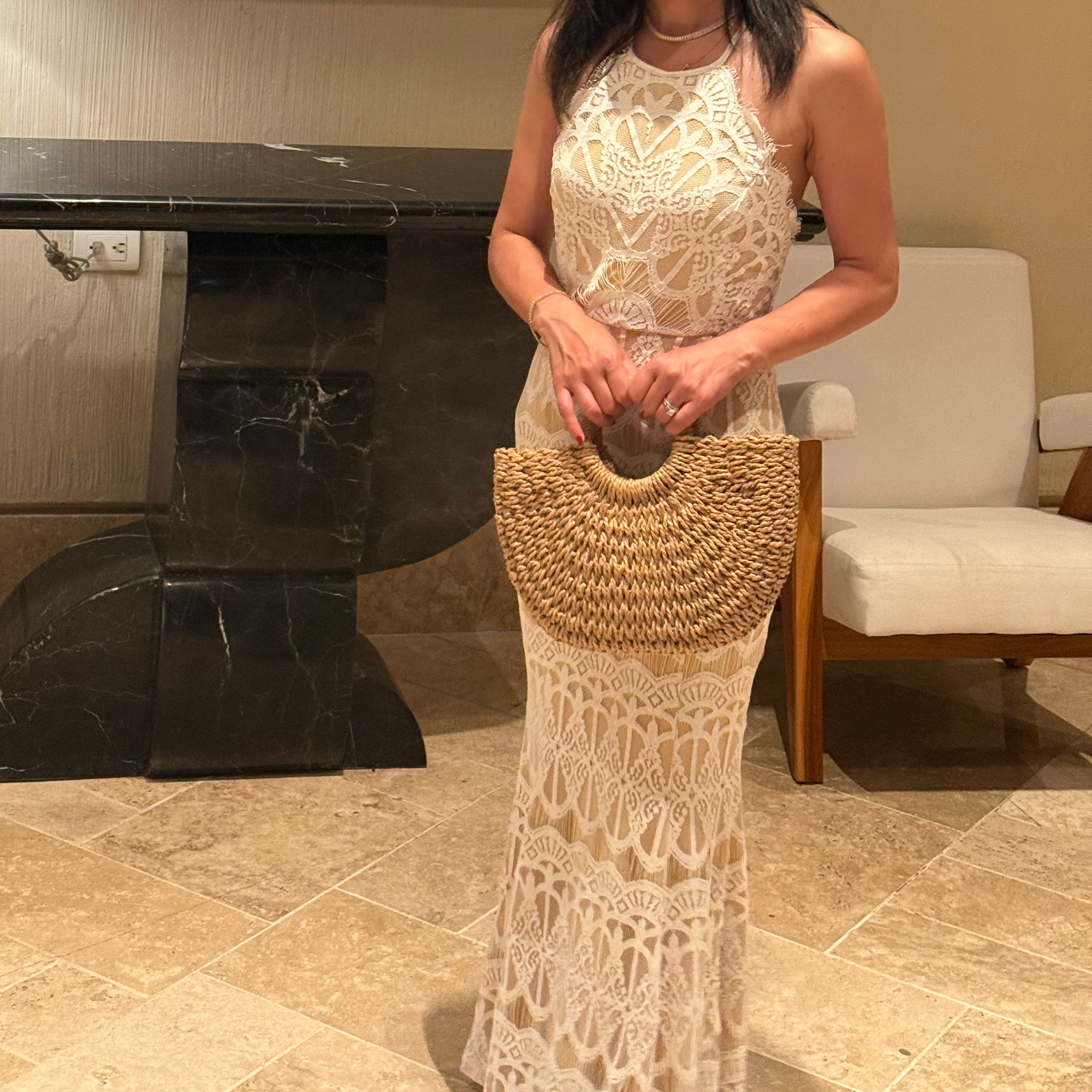 DrifWoo - Venta al por mayor Bolsa de asa- Mujer - Bolsos de Mano Artesanales Tejidos a Mano en Forma de Media Luna4