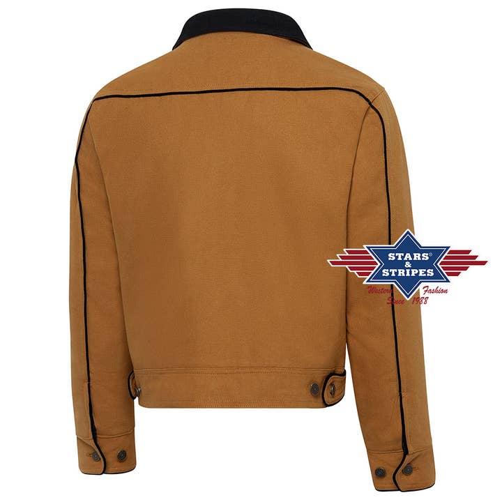Stars & Stripes® - Wholesale Jacket - Men's - Western canvas jacket - Range Rider2