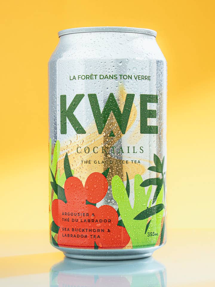 Nordic Iced Tea – Labrador Tea & Sea Buckthorn for wholesale by Kwe cocktails