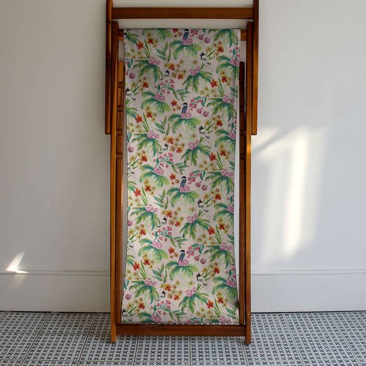 Lemon Made - Wholesale Folding chair - Paradise Print Deckchair1