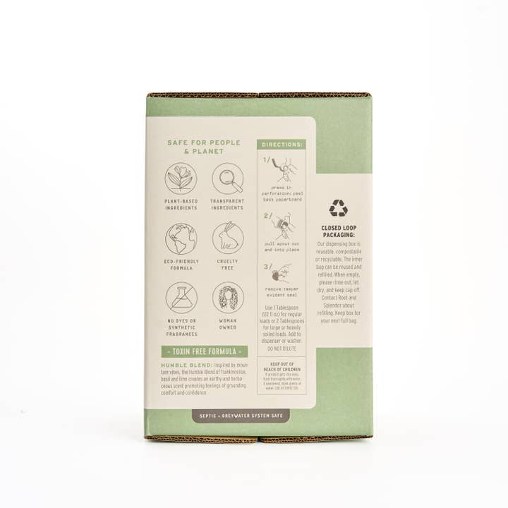 Root and Splendor - Wholesale Liquid Laundry Detergent - Bulk Laundry Detergent 12