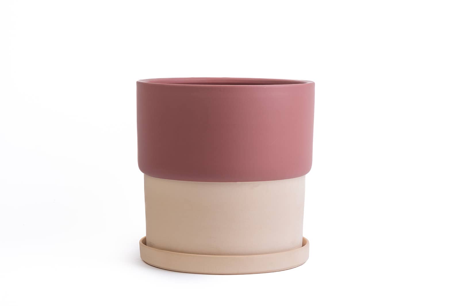 Momma Pots - Wholesale Plant Pot - 10.75" Calyx Pots w/Water Saucers - 2pc/cspk19