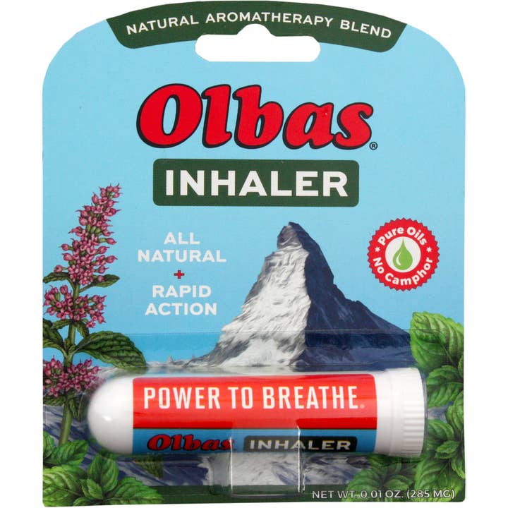 Olbas Herbal Remedies - Wholesale Aromatherapy Inhaler - Olbas Inhaler - 12 Pack Clip Strip Display