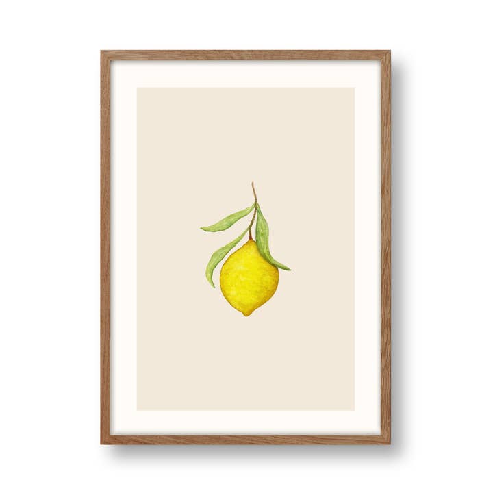 Limone | Stampa d'arte per la vendita all'ingrosso da parte di SANS.design