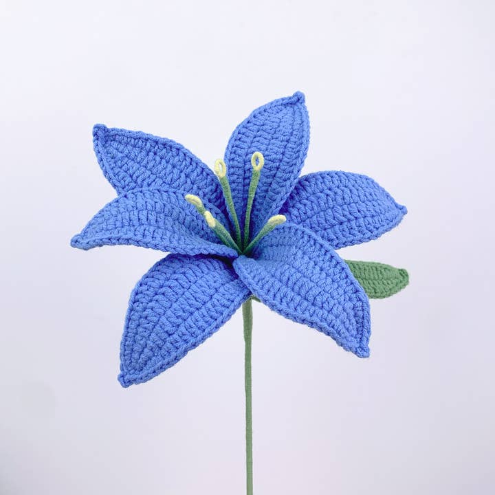 Lilyrosy(Duty free) - Wholesale Kunstbloemen - Gehaakte leliebloem cadeaus, Handgemaakte cadeaus voor elke gelegenheid13