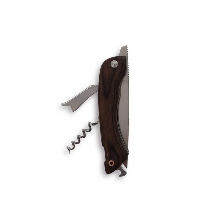 Barebones - Wholesale Pocket Knife/Holder - Provisions Corkscrew Knife