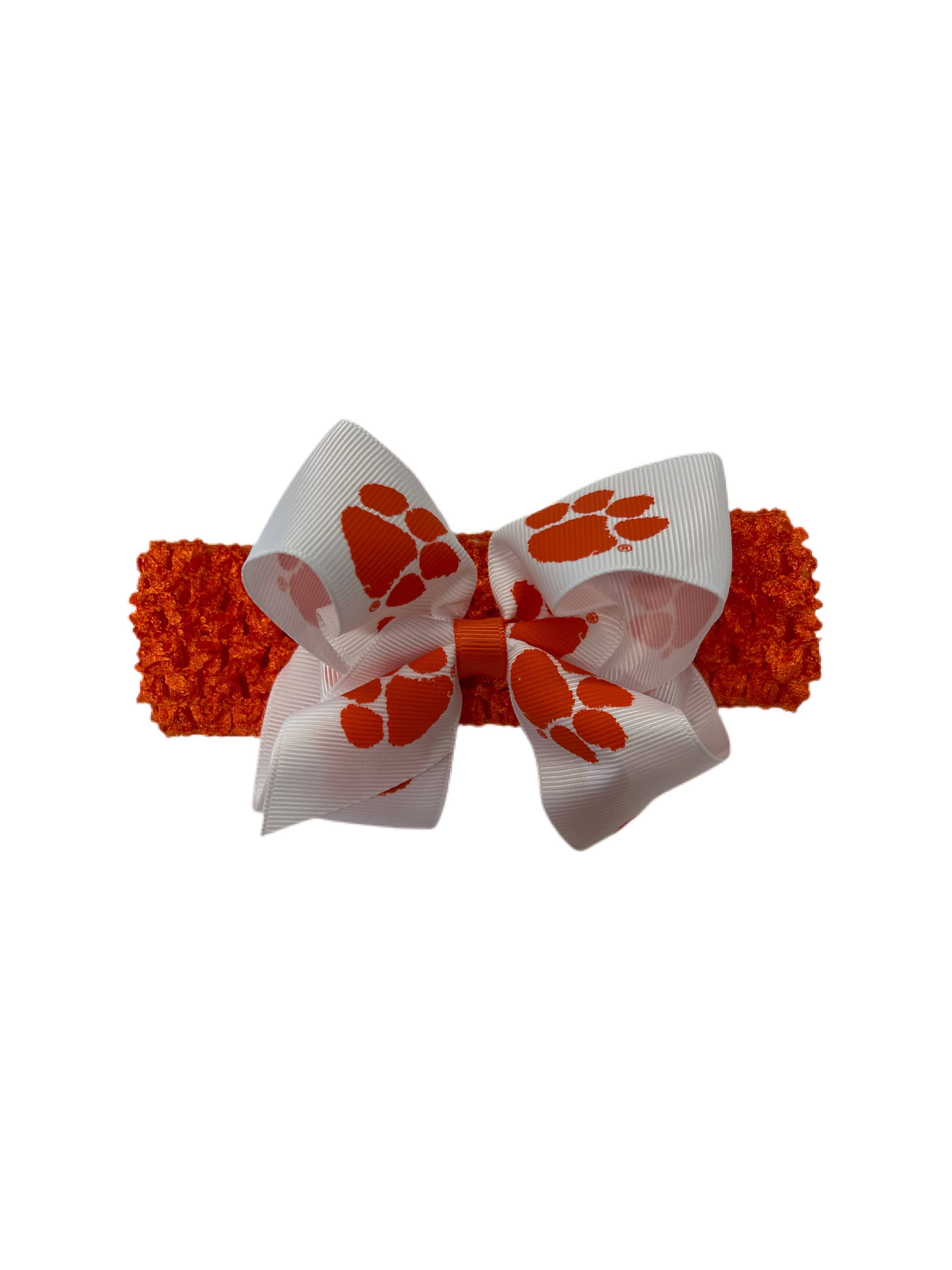 USA Licensed Bows and Accessories – wholesale Fashion headband – women's – Crochet Headband W/ Junior Bow #2688