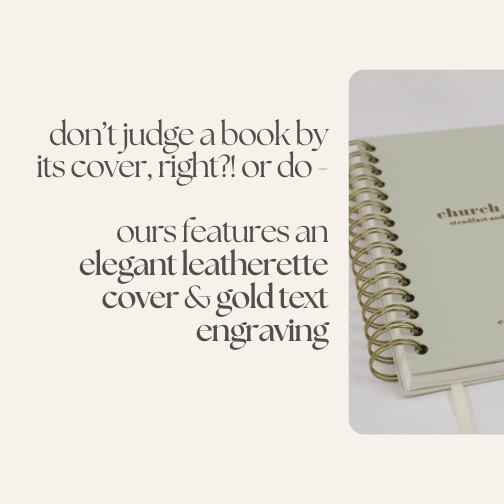 Steadfast and Sustained - Wholesale Journal/Diary - Church Notes Journal - Extended Edition - Spiral, Light Green Leatherette1