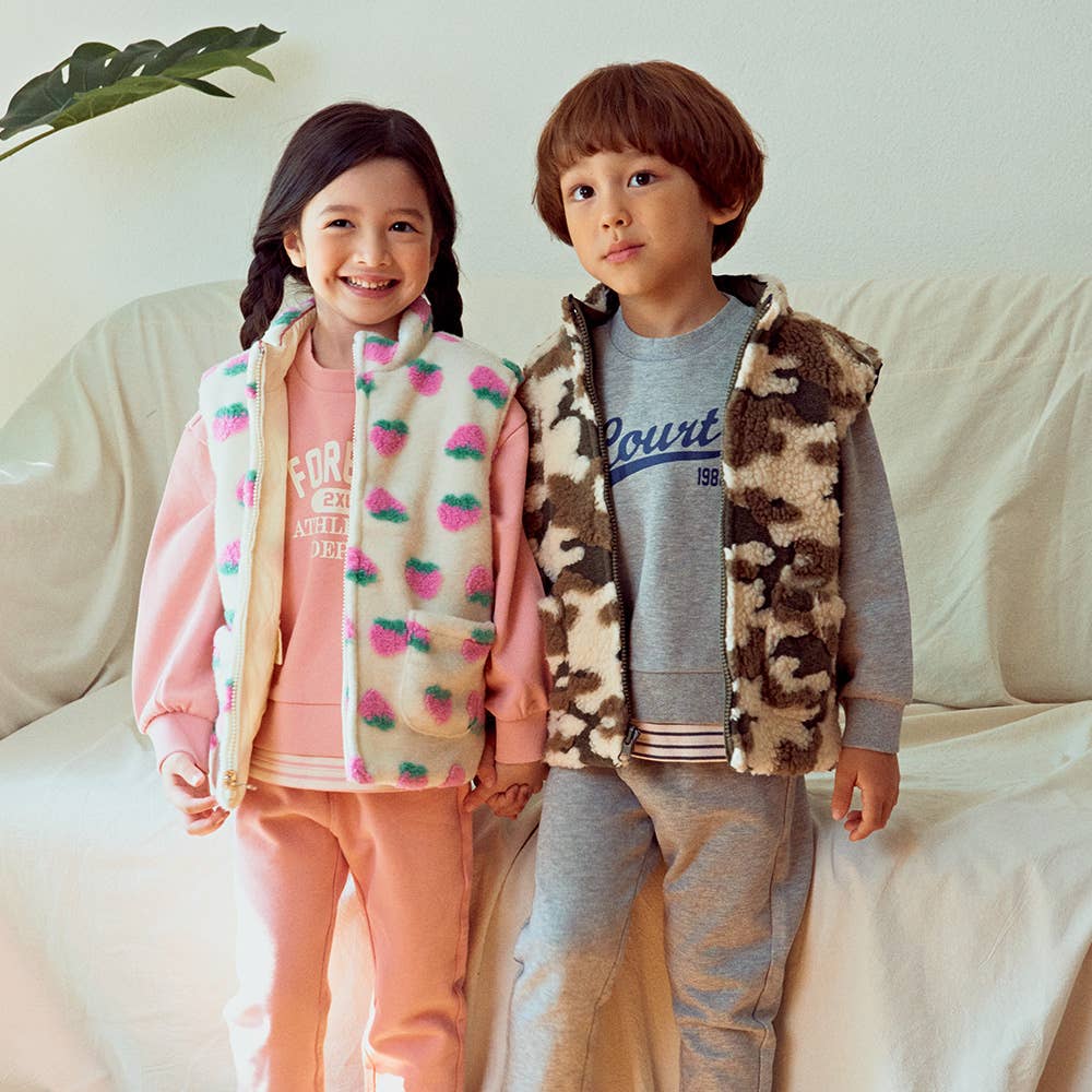 ToTo Heros - Wholesale Outerwear Vest - Kids - New Lottie Quilted & Fleeced Reversible Vest1