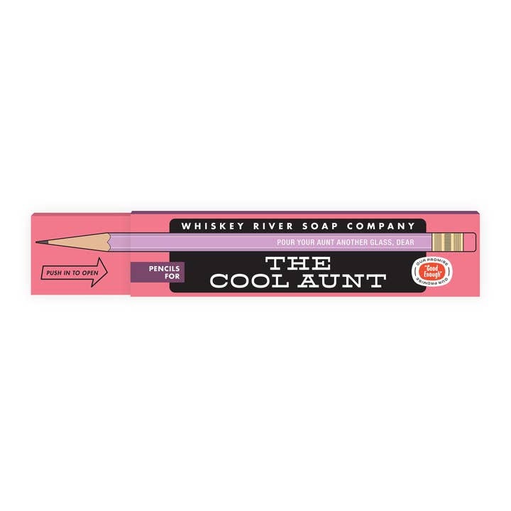 Whiskey River Soap Co. - Wholesale Pencil - Pencils for The Cool Aunt | Funny Pencils1