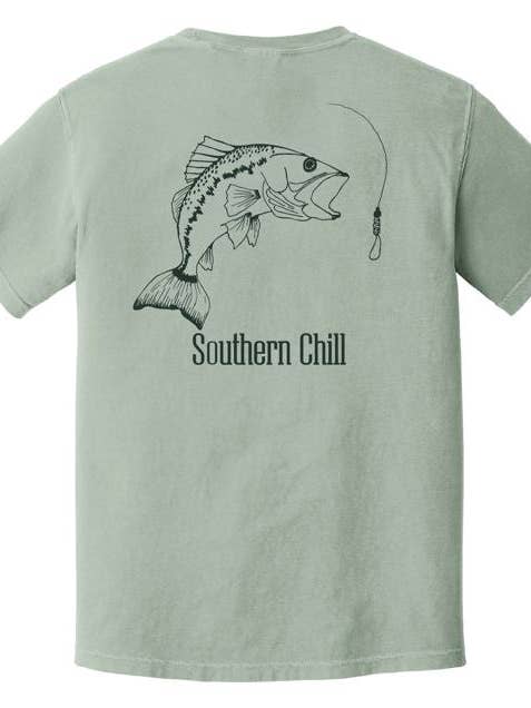 T-shirt de basse sur la baie pour la vente par Southern Chill