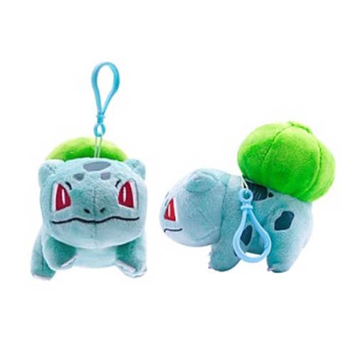 BCZShop - Wholesale Keychain - Unisex - POKEMON PLUSH CLIP - BULBASAUR 13CM