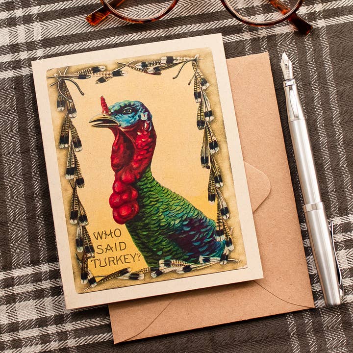 Sunshine and Ravioli - Wholesale Thanksgiving Card - Thanksgiving Card, Funny Turkey