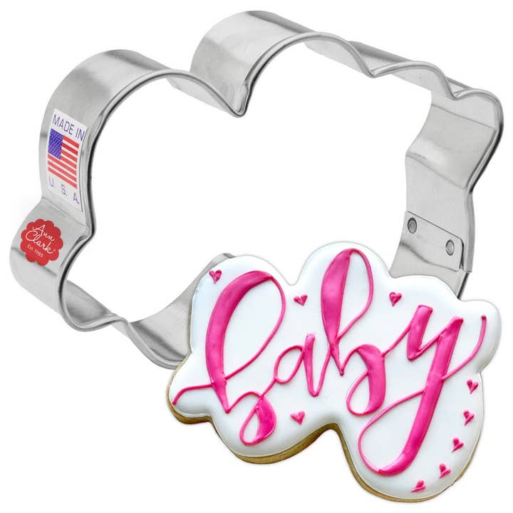 Baby Letter/Script Cookie Cutter. (Bag of 1 Dozen) for wholesale by Ann Clark