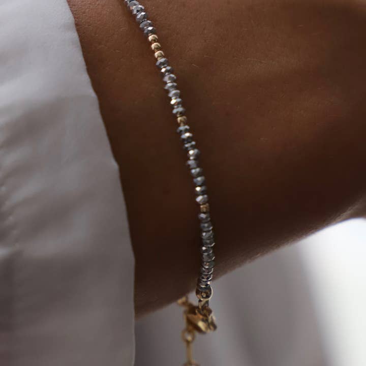 Katie Waltman Jewelry – wholesale Berlockarmband – Petite armband med kristaller2