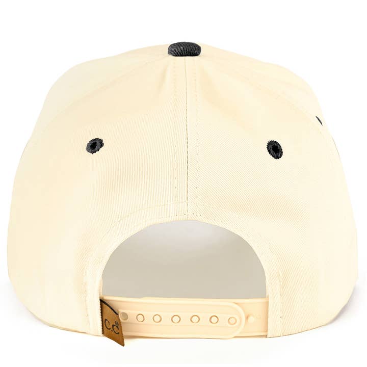 Hana - Wholesale Trucker hat – Women’s - C.C SANTAS FAVORITE Letter Embroidered Trucker Cap3