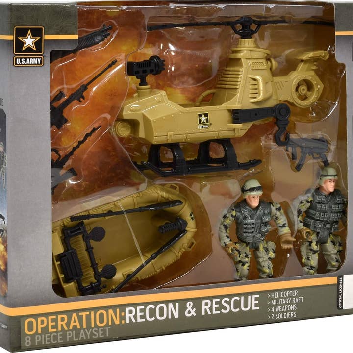 US Army Recon Playset Gear Up for Any Mission for wholesale by Empire Discount