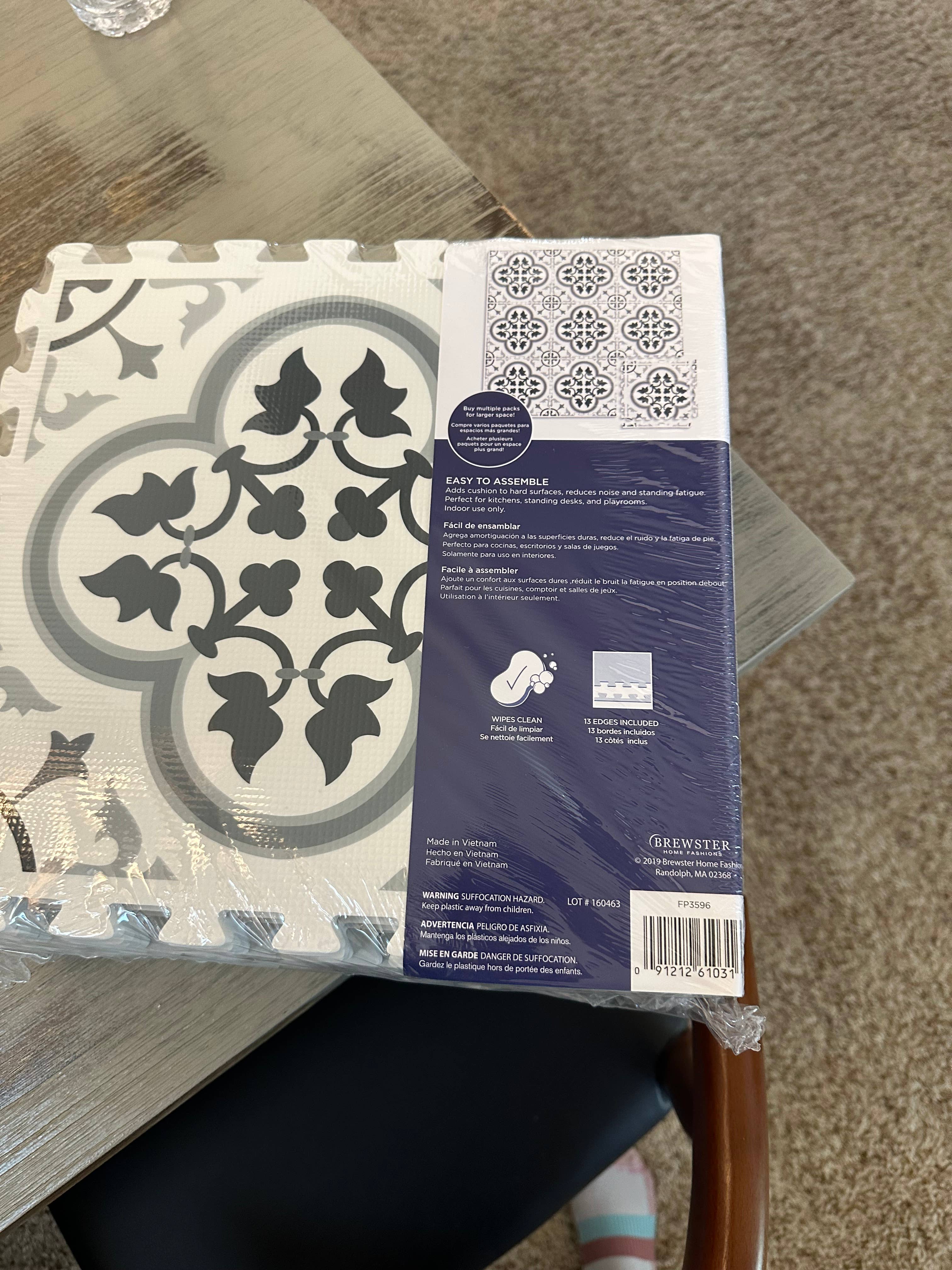 Serenity Collective - Wholesale Floor Mat - Ships TODAY! ~ Inter-Locking Floor Tiles 35.4” x 35.4”1