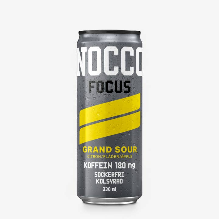 NOCCO FOCUS Grand Sour 24-pak for engroshandel hos Nordic Refreshment