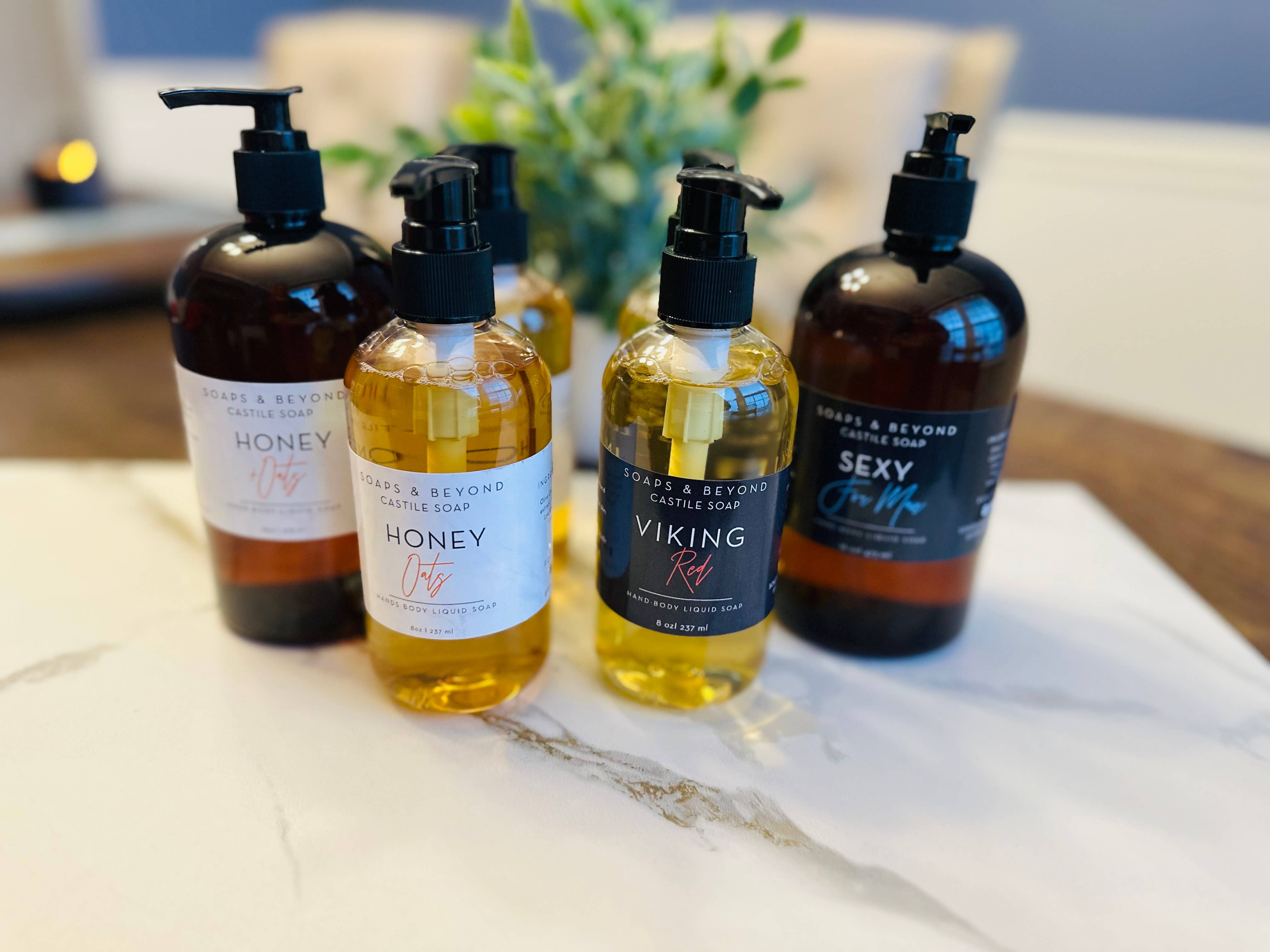 Soaps & Beyond – wholesale Hand soap/wash – Castile liquid soap  8 oz1