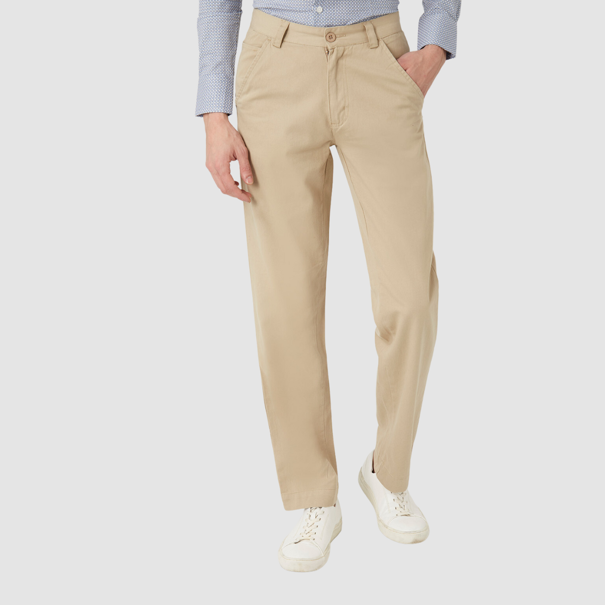 BanBat - Wholesale Broek - Heren - Heren Chino Broek in Katoen - 161-1053