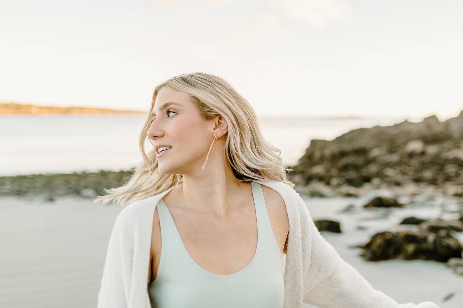 Goldie Jewelry - Wholesale Dangle Earrings - PETITE AURA HOOPS3