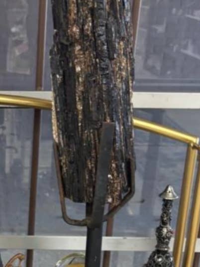 XXL HUGE Extra Large Black Tourmaline on Stand for wholesale by Celestial Avenue