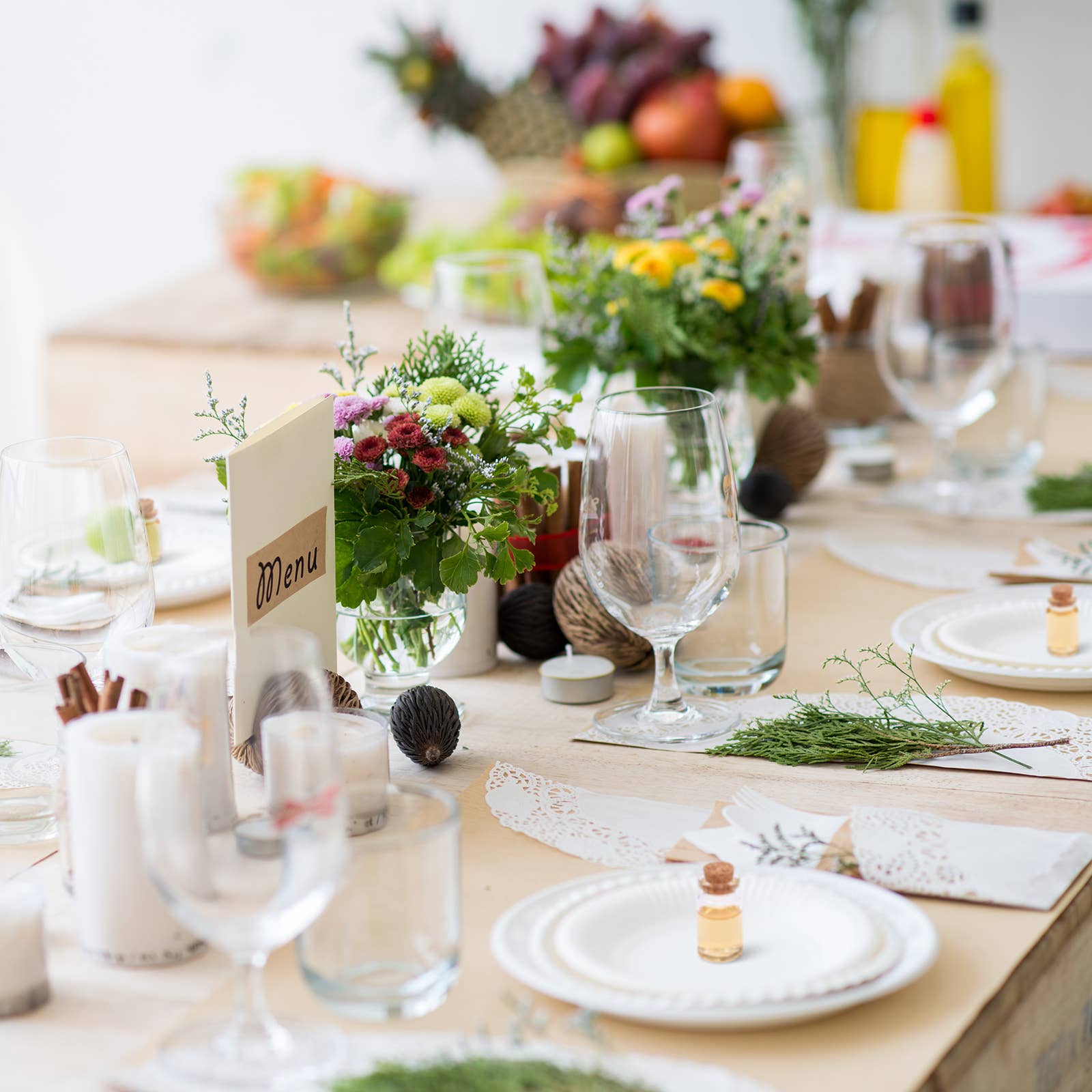 The Twiddlers - Vente Cadeaux pour invités - 60 mini pots en verre avec bouchons en liège (7 ml) - The Twiddlers6