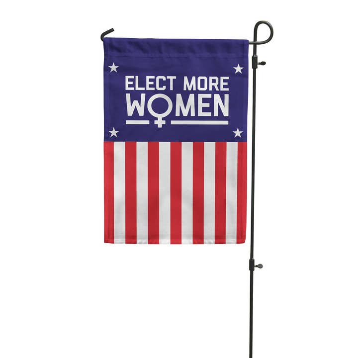 Flags For Good - Wholesale Flag - Elect More Women USA Garden Flag