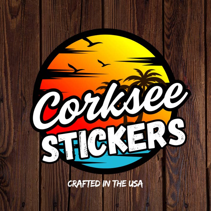 Corksee - Wholesale Sticker - Bad Decisions | 3" Sticker1