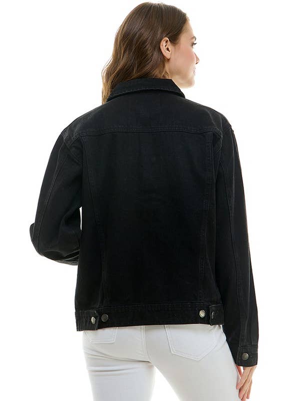 BLUE AGE - Wholesale Denim Jacket - Women's - Boyfriend's Denim jacket for the roomy and relaxed fit 6