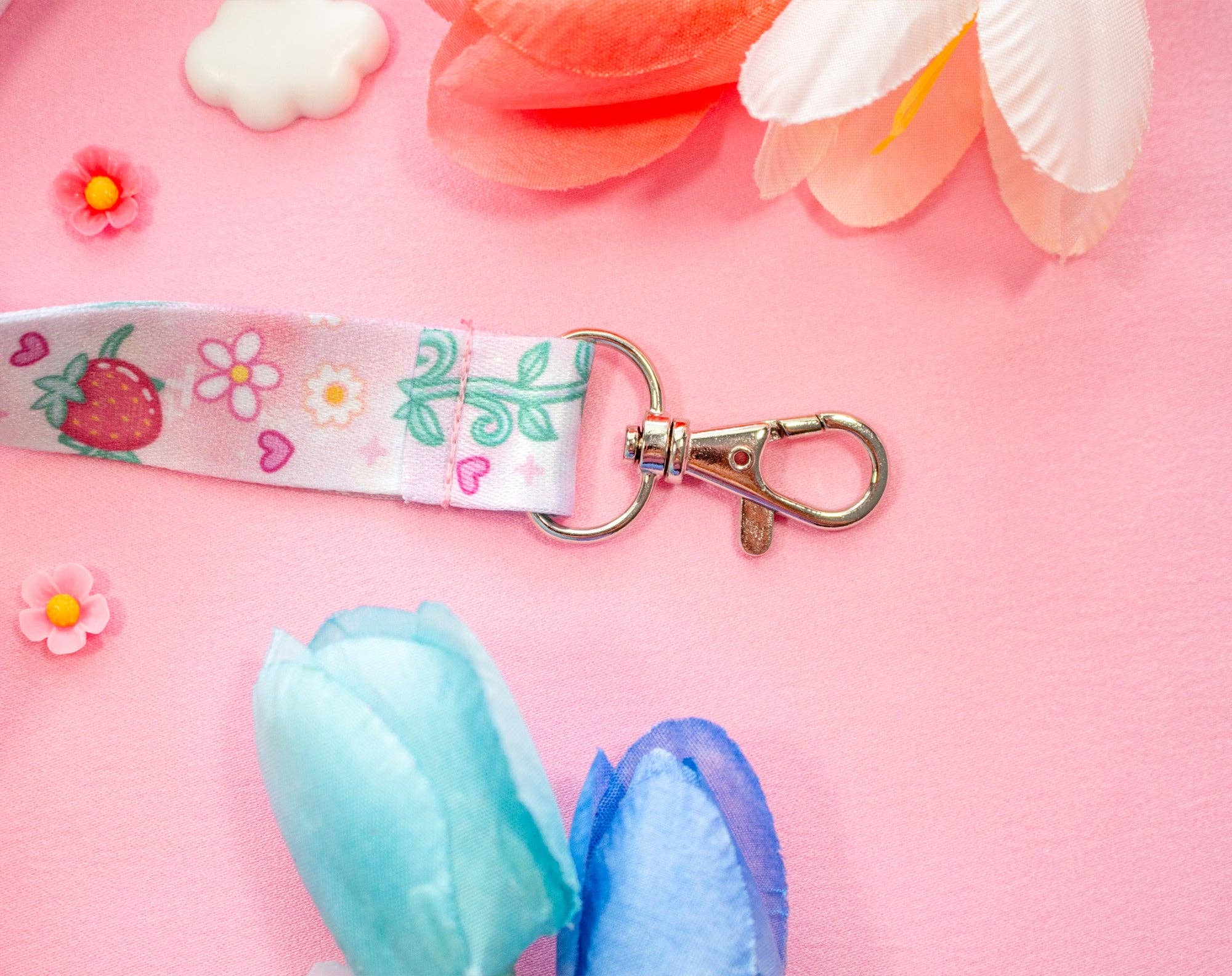 Unicorn Eclipse - Vente Lanière – femme - Cordon à fraises2