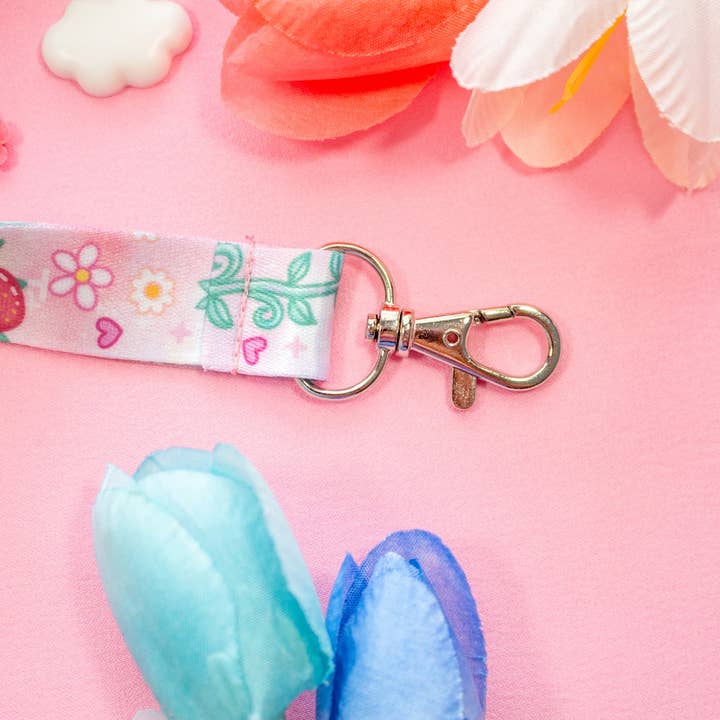 Unicorn Eclipse - Vente Lanière – femme - Cordon à fraises2