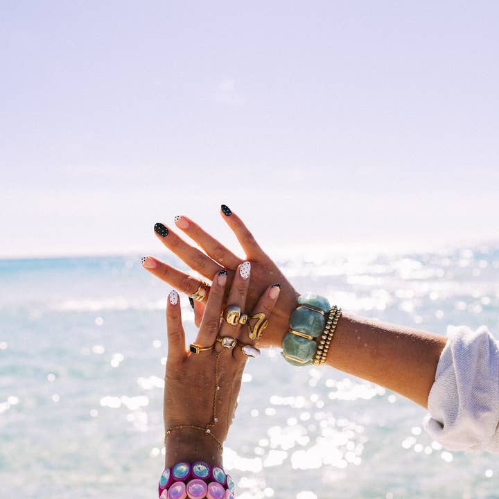 BELJOY - Wholesale Band/gestapelde ring - Rita Verstelbare Ring2