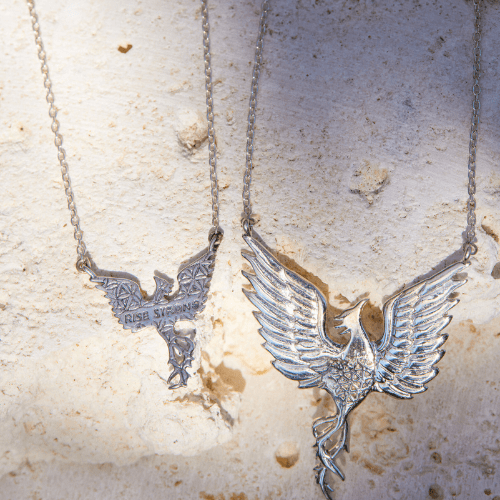 Jewelry Evolution - Wholesale Pendant/Charm Necklace - Phoenix "Rise Strong" Necklace4