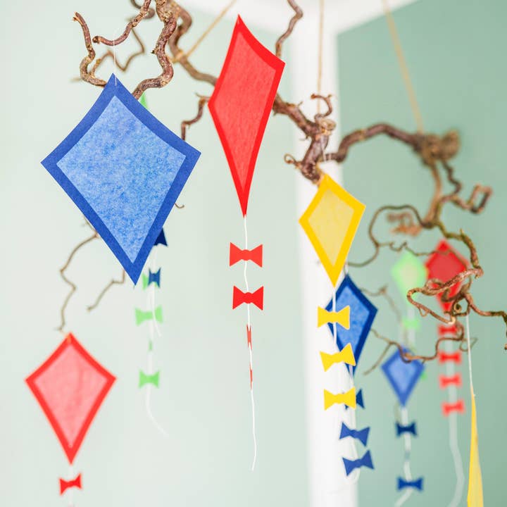 Papierdrachen - Wholesale - Paper Kite Window Pictures - 24 Kites3