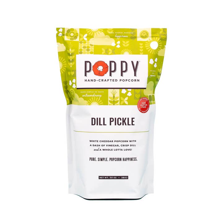Poppy Hand-Crafted Popcorn - Wholesale Popcorn - Dill Pickle Popcorn