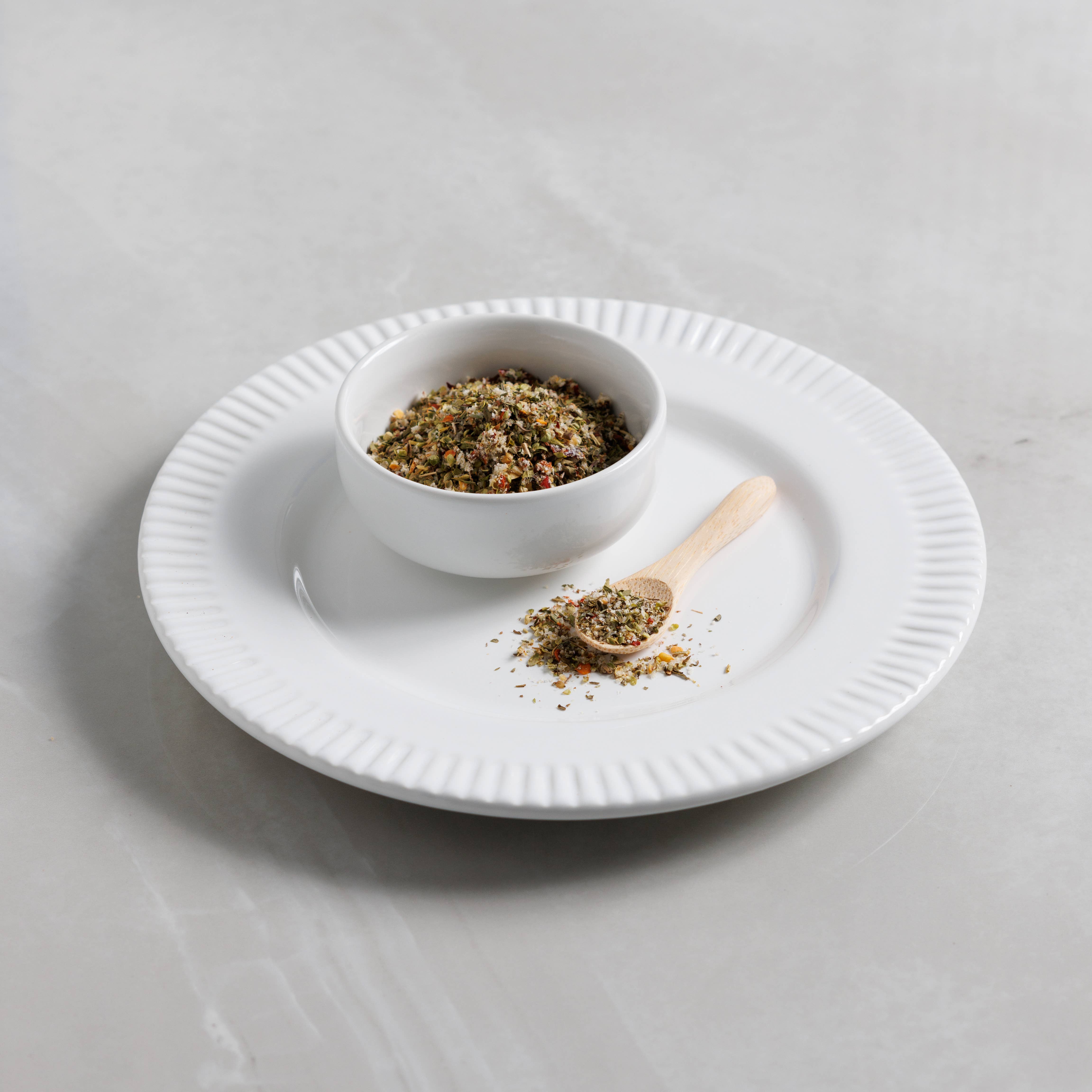 Salt Sisters - Venta al por mayor Mezclas de especias - Mezcla de Hierbas, Especias y Sal - Mezcla de Casa de Campo Toscana - Bolsa de 2 oz2