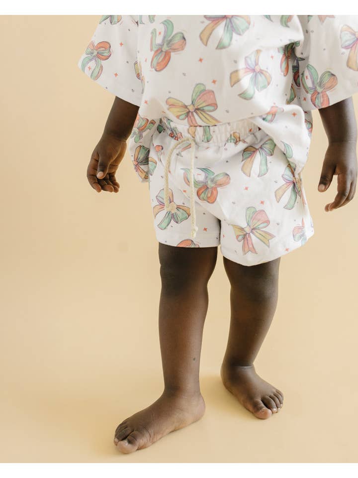Lucky Panda Kids - Wholesale Top & Short Set - Kids - Baby & Kids Shorts Set | Happy Bows