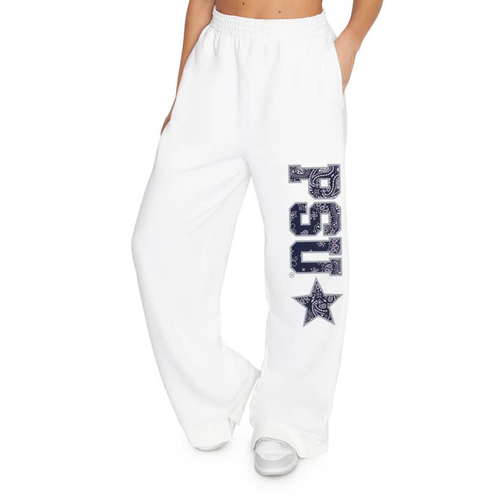 Lojo Collegiate Apparel - Wholesale Lounge Sweatpants/Joggers - Women's - Penn State Bandana Flare Sweatpants14