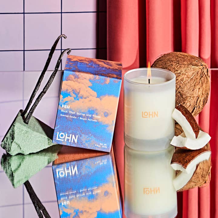 LOHN - Wholesale Jar/Filled Candle - LOHN Candle - FEU Cardamom & Coconut