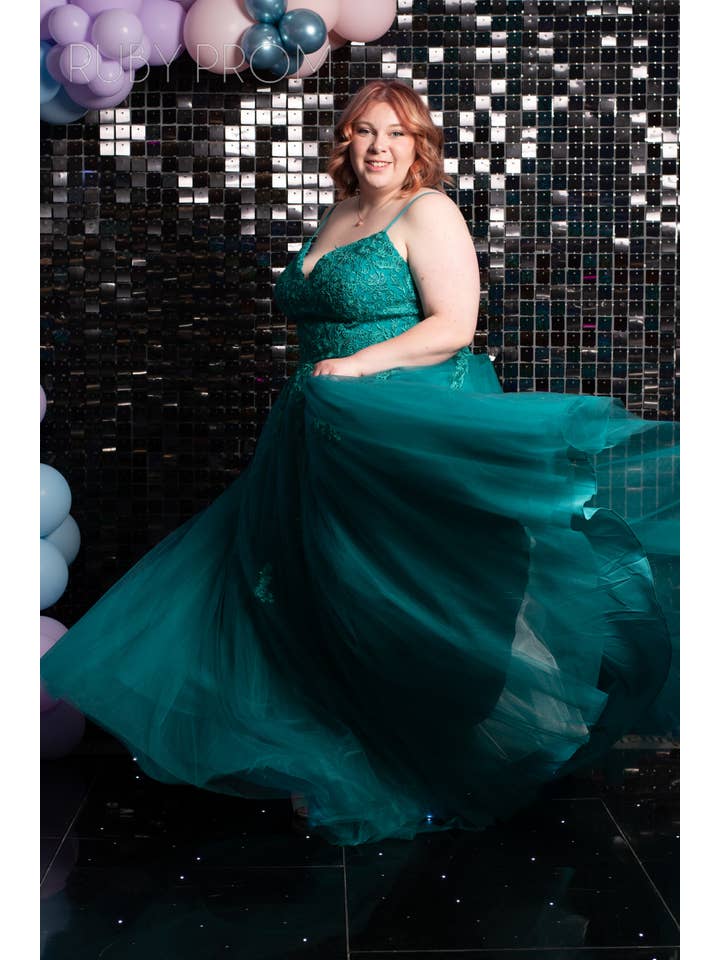 Farrah Jade Plus Size Ballgown FINAL STOCK for wholesale on Faire