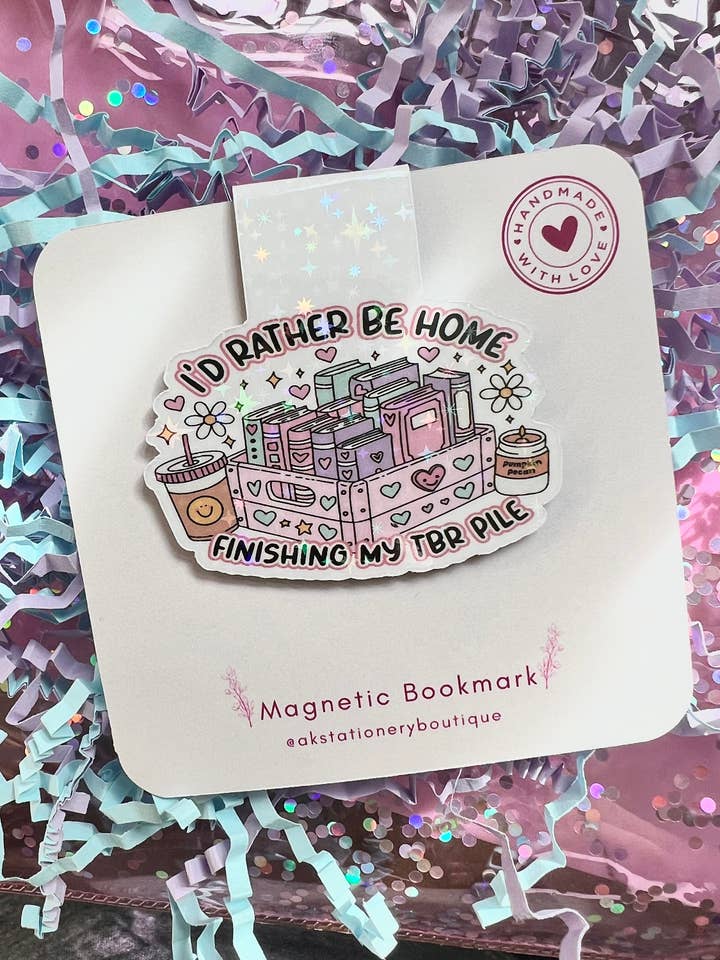 TBR Magnetic Bookmark for wholesale by AK Stationery Boutique